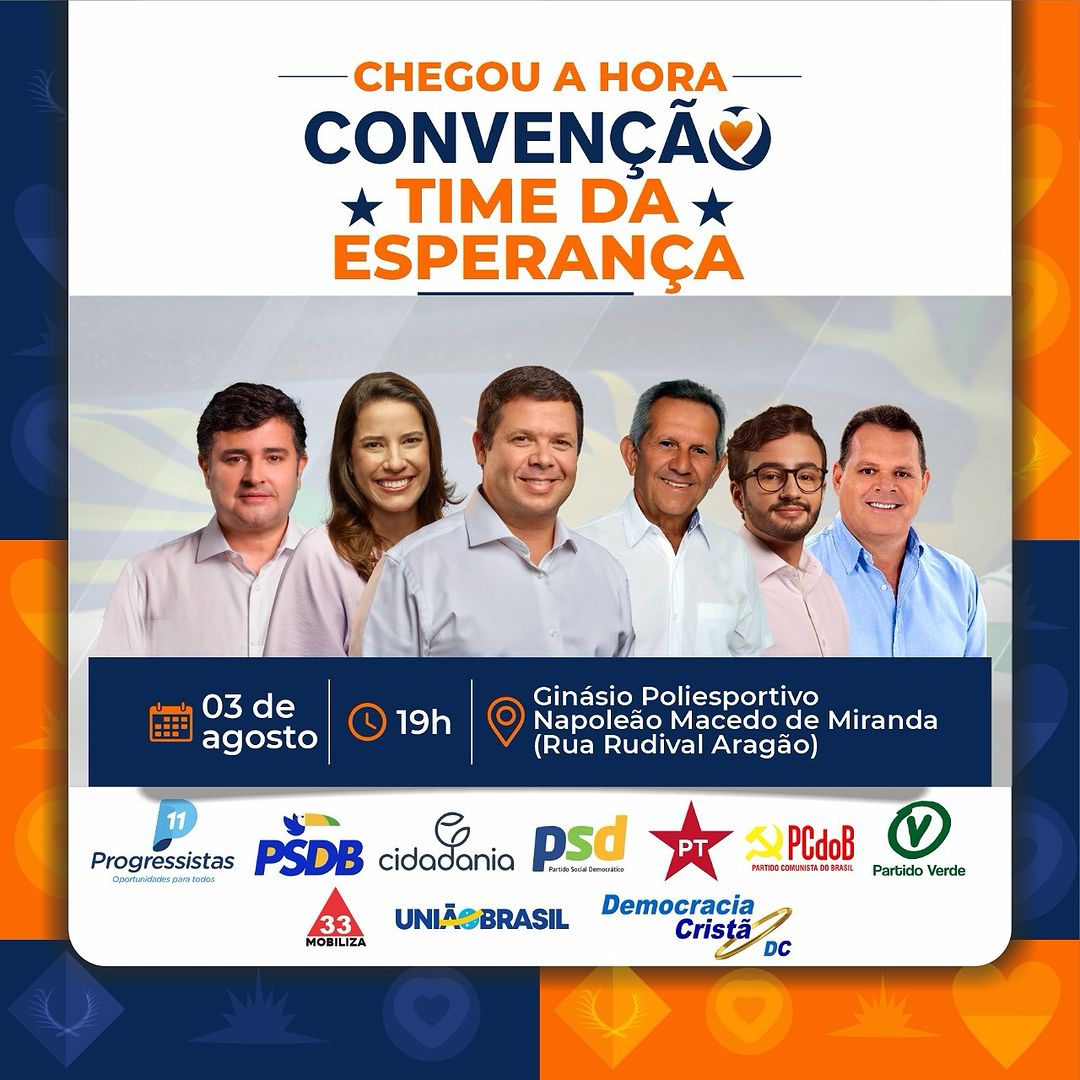  A convenção do time da esperança