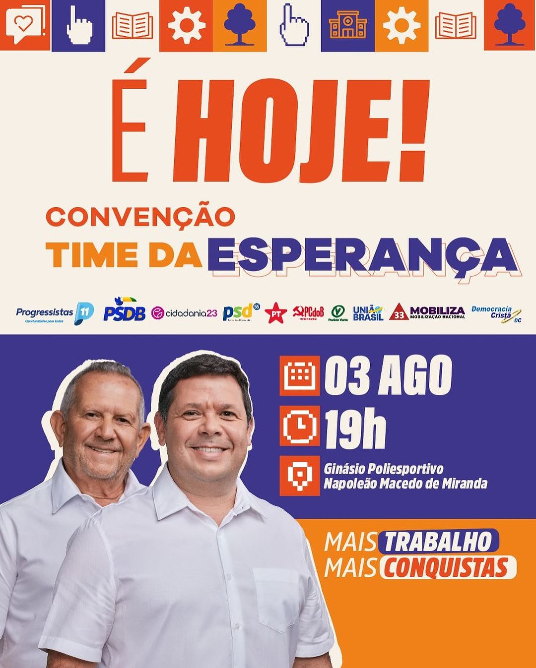 Chegou o grande dia!