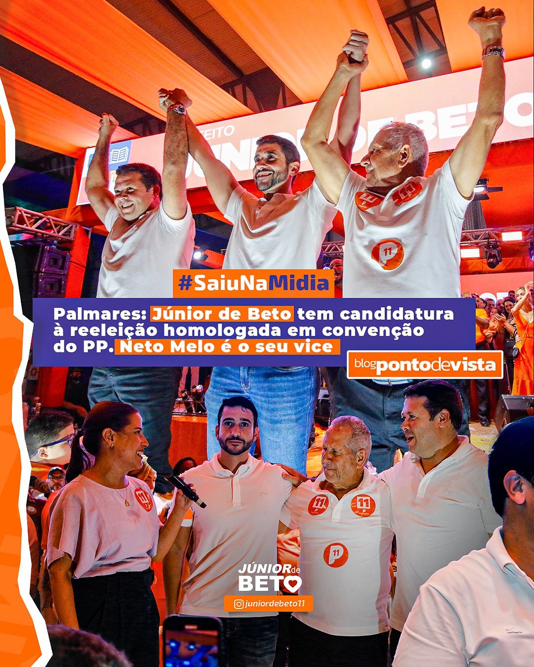 A CONVENÇÃO DO TIME DA ESPERANÇA FOI NOTÍCIA NO ESTADO INTEIRO 🧡