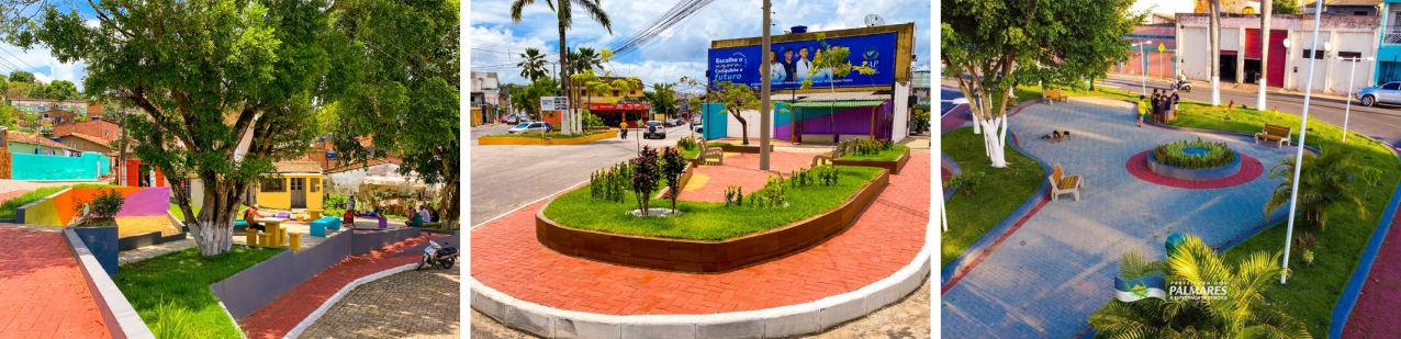Programa Cidade Linda vem revitalizando e construindo novas praças em toda cidade