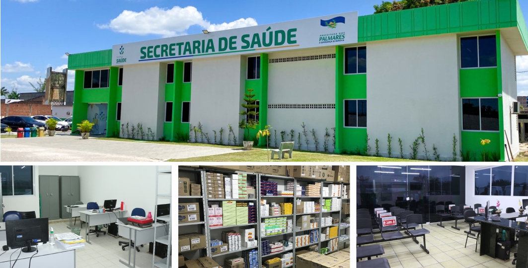 Nova sede da Secretaria Municipal de Saúde