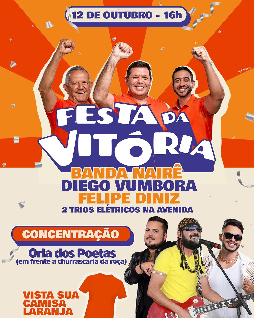 Vamos comemorar meu povo! 🎉